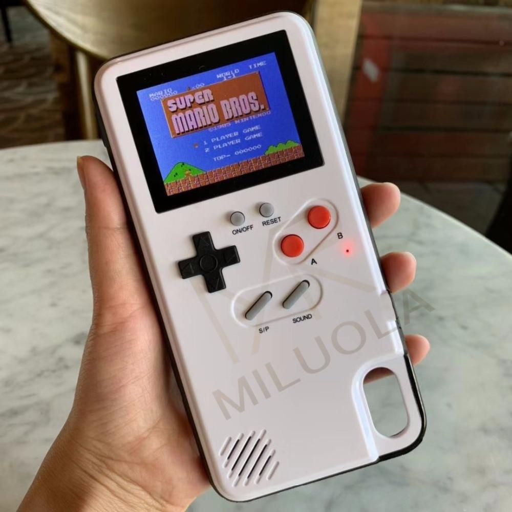 Colorful Display GameBoy iPhone Case