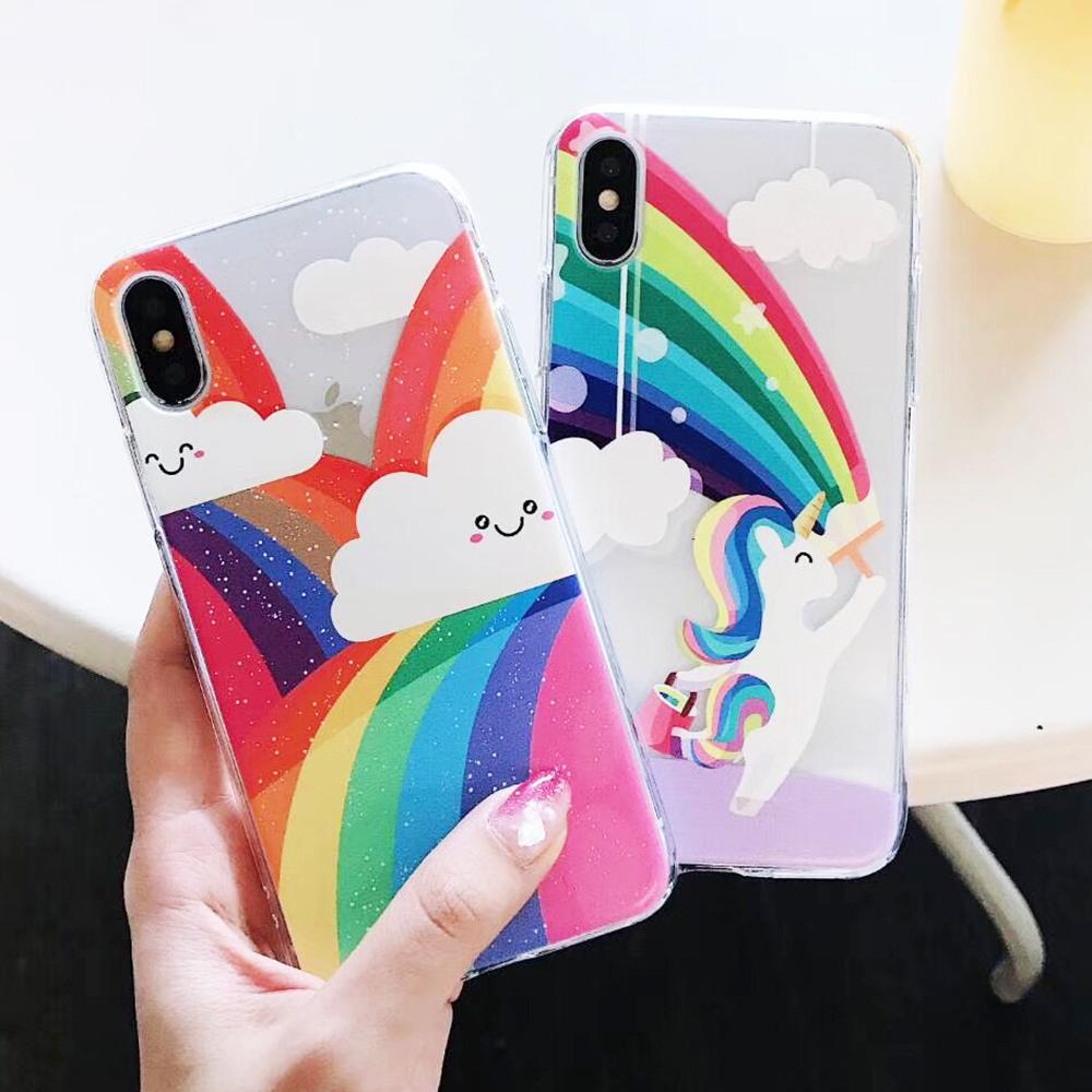 Rainbow Unicorn iPhone Case