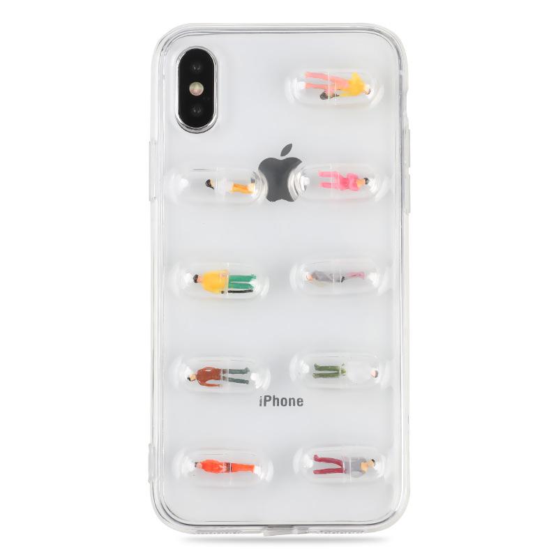 3D Pill Capsule iPhone Case