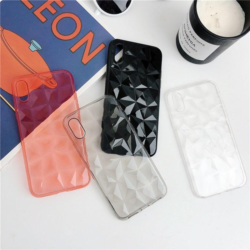 3D Diamond Pattern iPhone Case