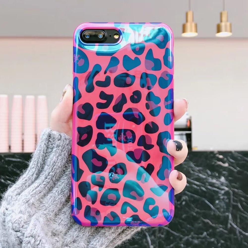 Red Leopard iPhone Case