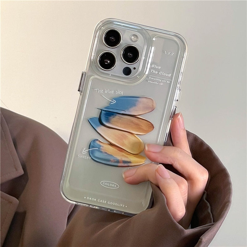 Pigment Palette Shockproof iPhone Case