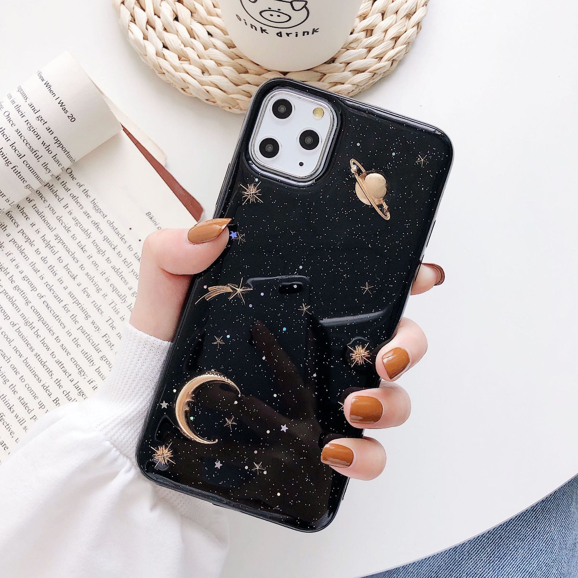 3D Planet Space iPhone Case