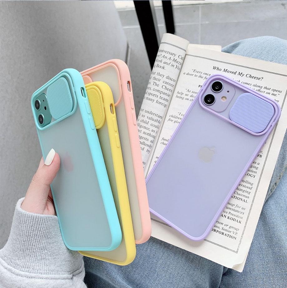 Transparent Camera Shield Shockproof iPhone Case