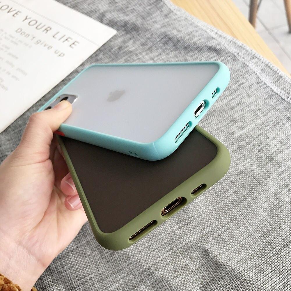 Matte Shockproof iPhone Case