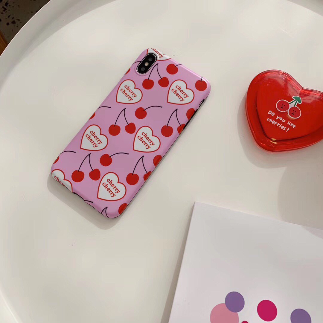 Cherry Love iPhone Case