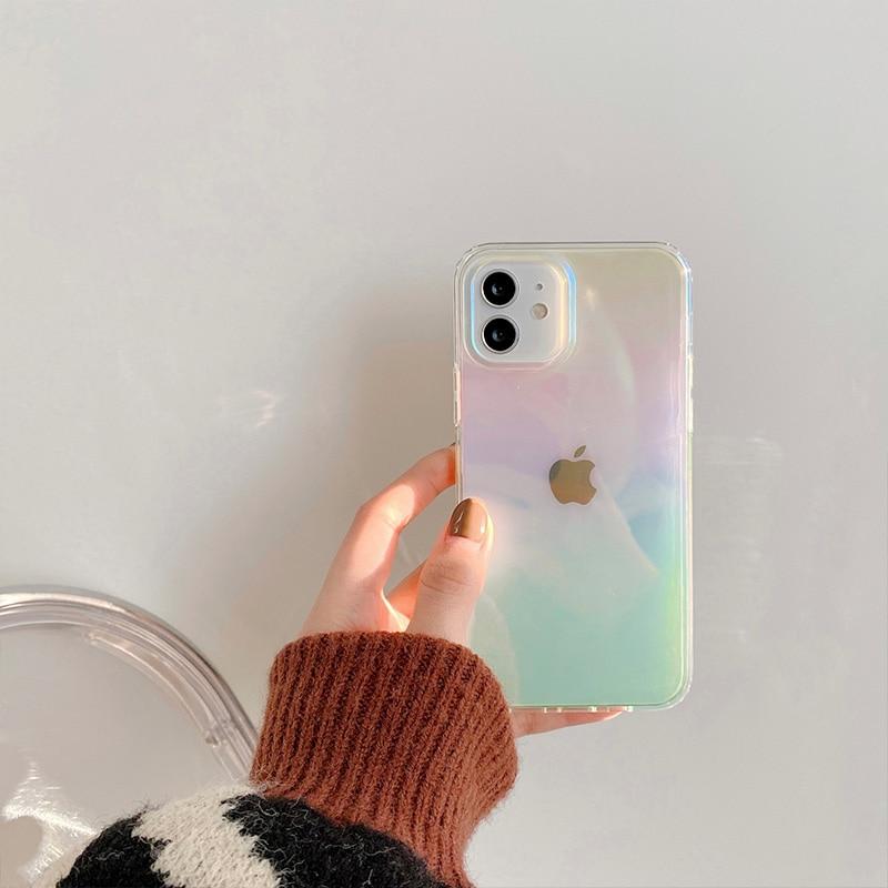 Aurora Rainbow iPhone Case