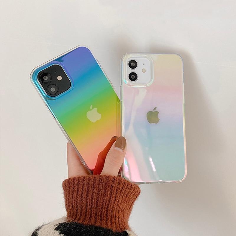 Aurora Rainbow iPhone Case