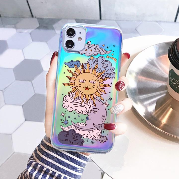 Sun & Moon Shockproof iPhone Case