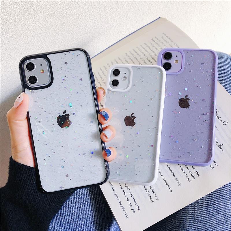 Candy Color Glitter iPhone Case