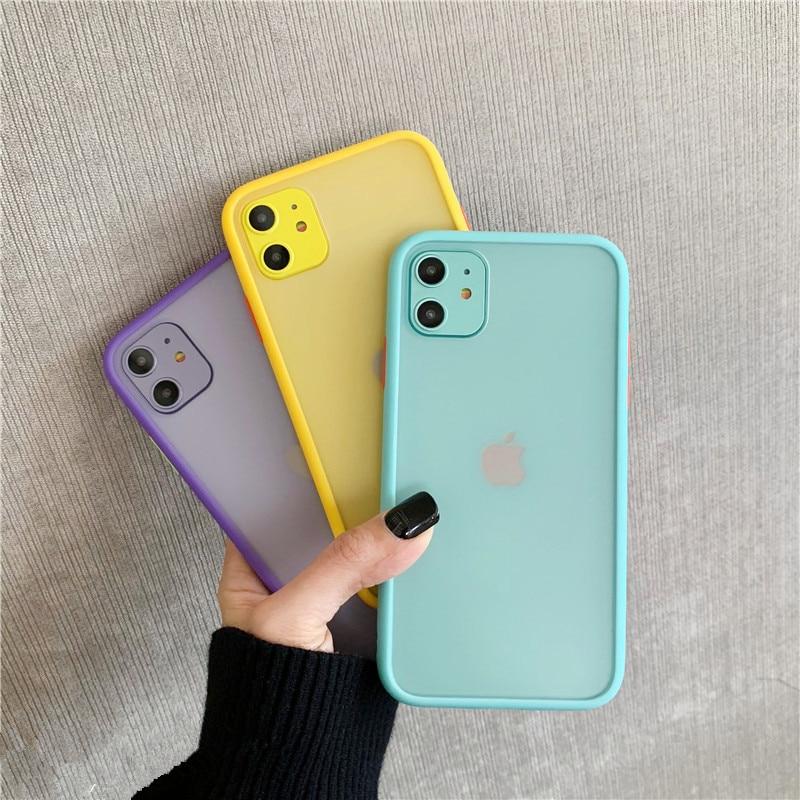 Matte Shockproof iPhone Case