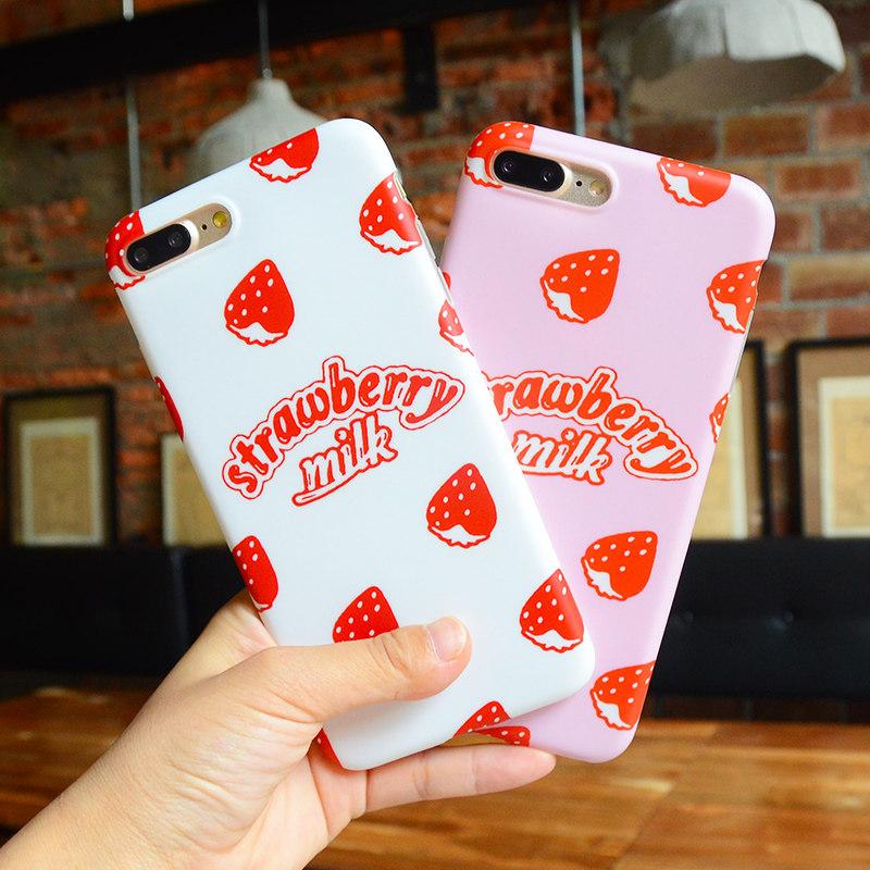 Strawberry Milk iPhone Case