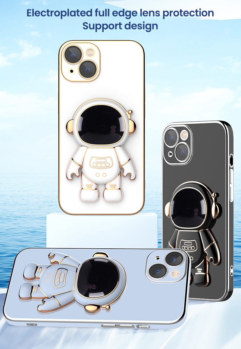 Astronaut Stand Holder iPhone Case