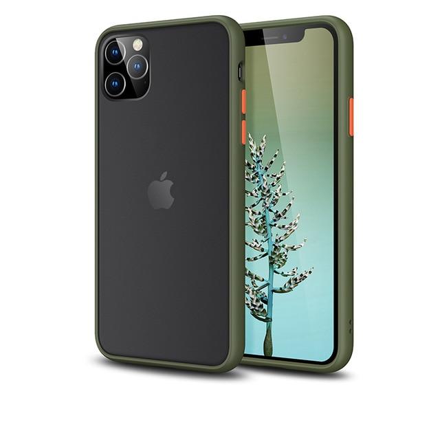 Matte Shockproof iPhone Case