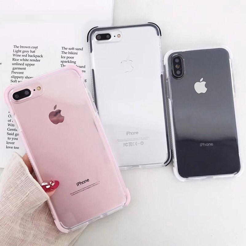 Anti-Knock Transparent iPhone Case