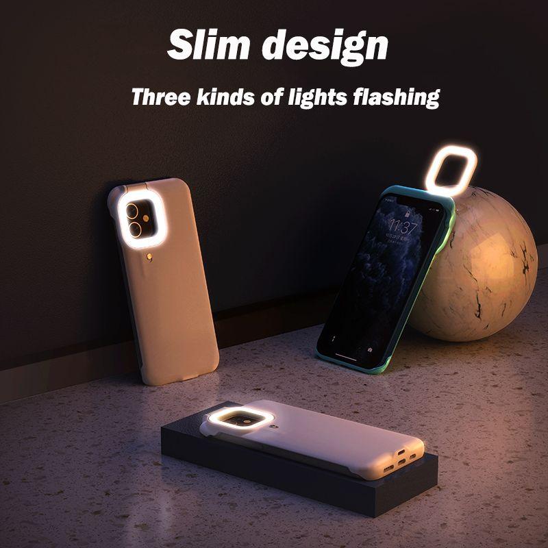 Selfie Ring Light iPhone Case [3 Lighting Modes]
