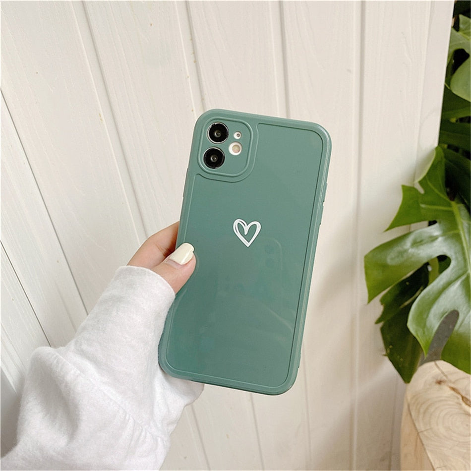 Heart Camera Protection iPhone Case