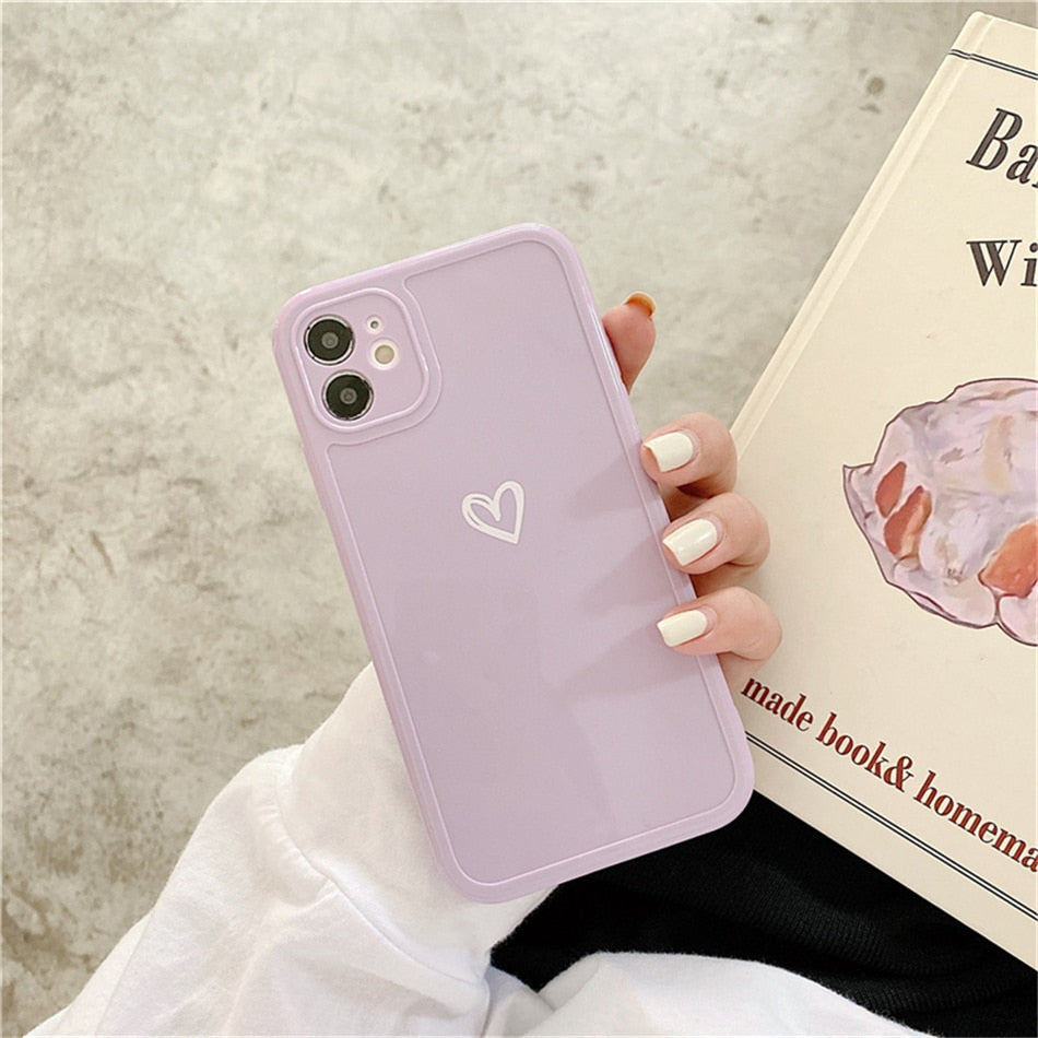 Heart Camera Protection iPhone Case