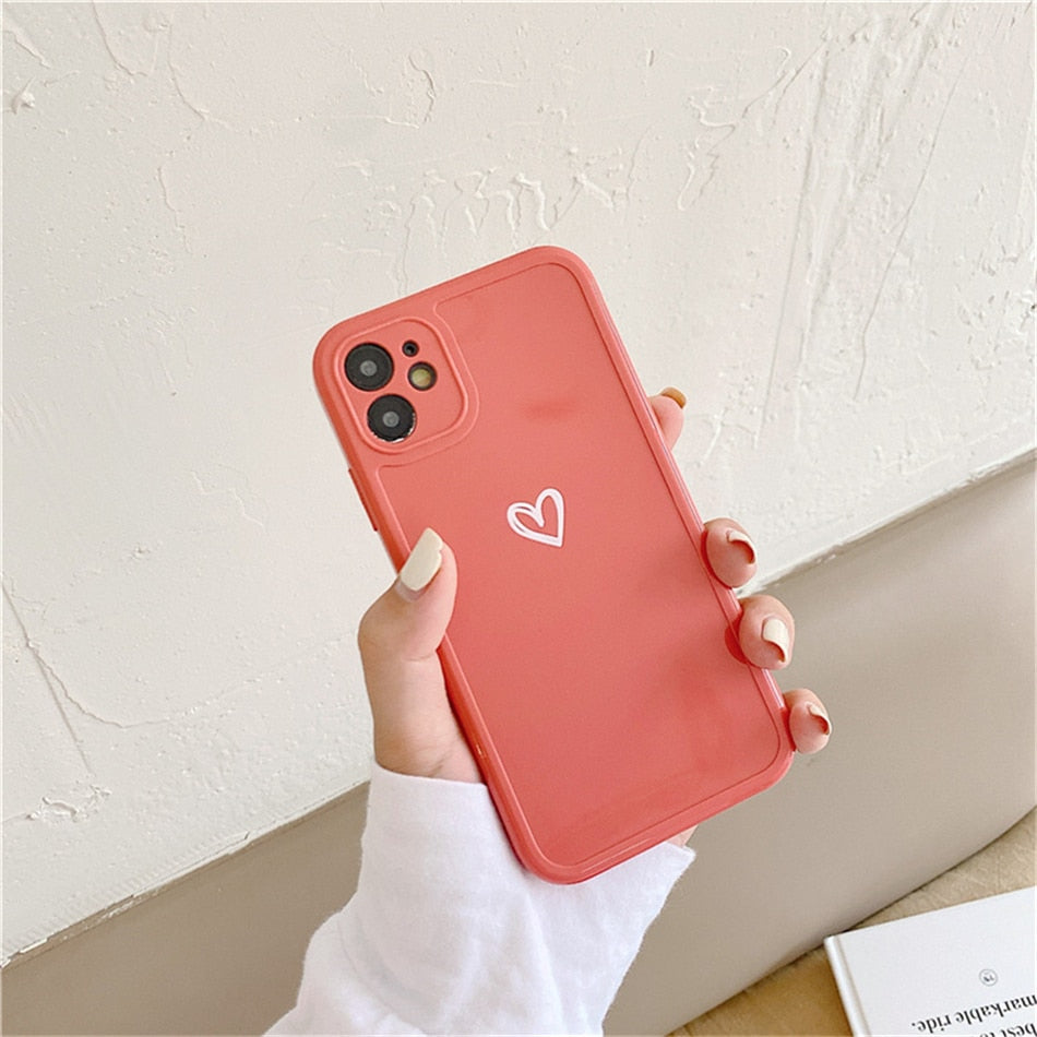 Heart Camera Protection iPhone Case