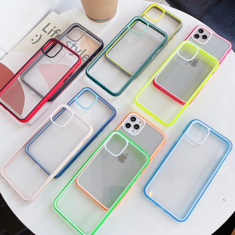 Neon Bumper Armor iPhone Case