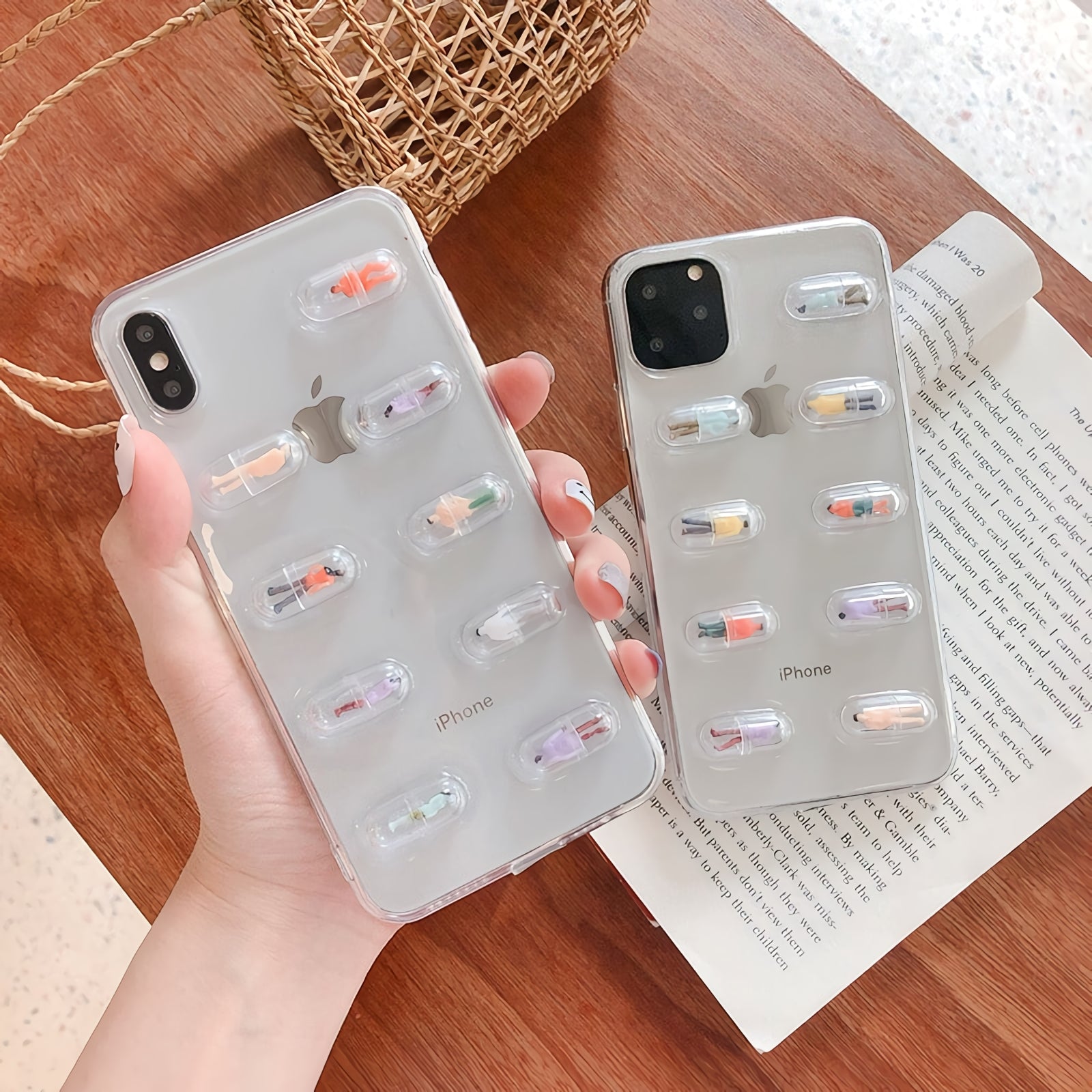 3D Pill Capsule iPhone Case