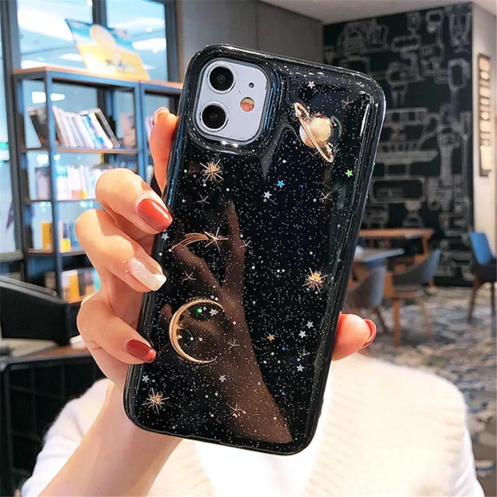 3D Planet Space iPhone Case