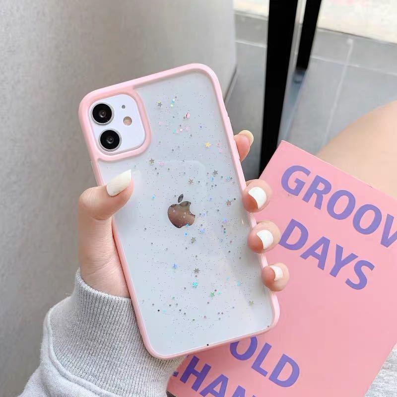 Candy Color Glitter iPhone Case