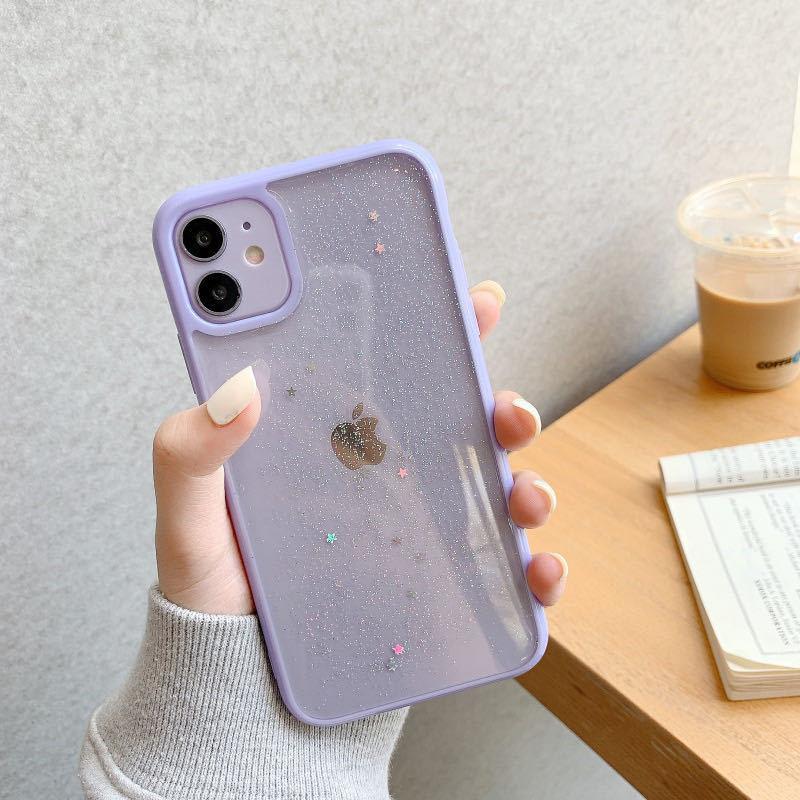 Candy Color Glitter iPhone Case