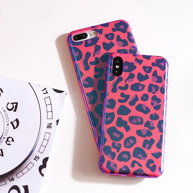 Red Leopard iPhone Case