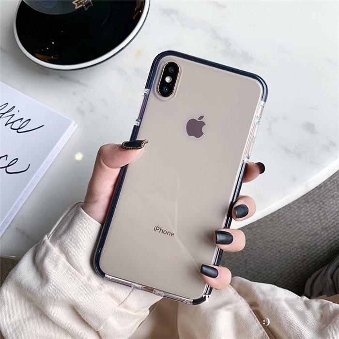 Shockproof Transparent iPhone Case