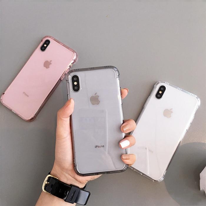 Shockproof Transparent iPhone Case