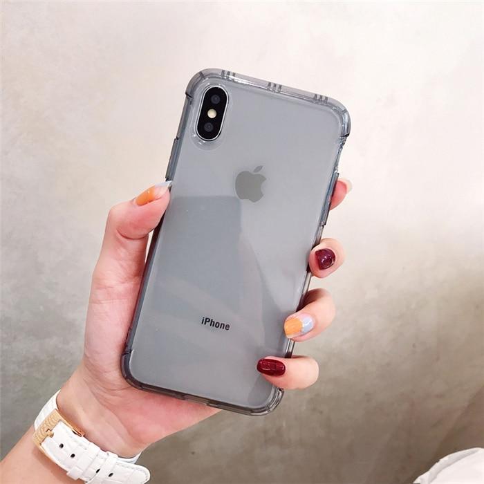 Shockproof Transparent iPhone Case