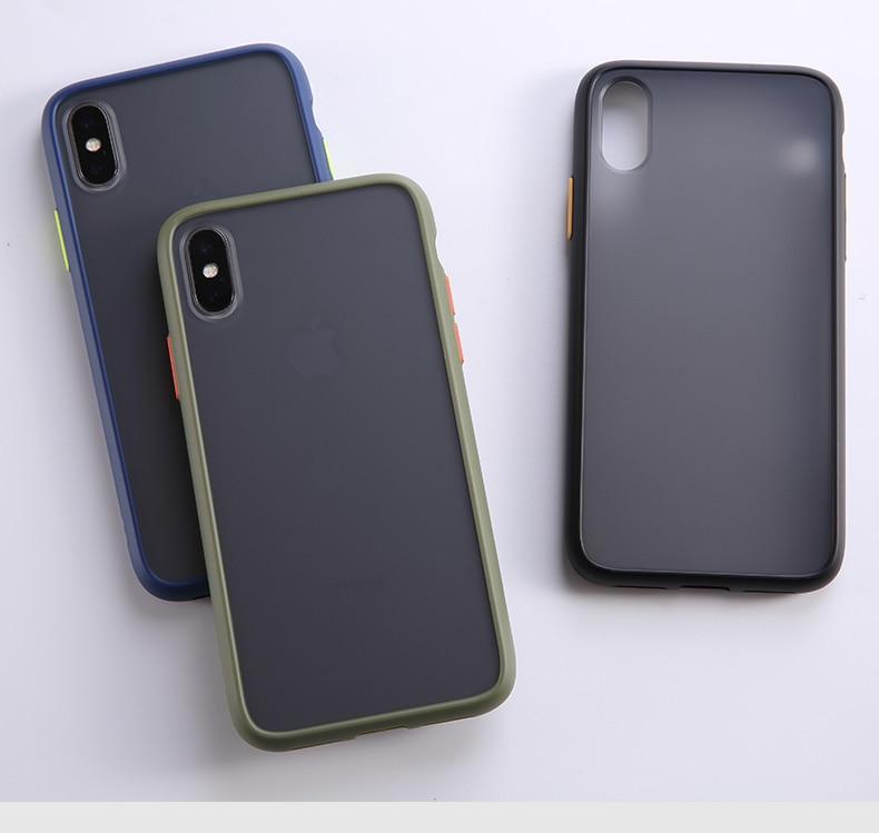 Matte Shockproof iPhone Case