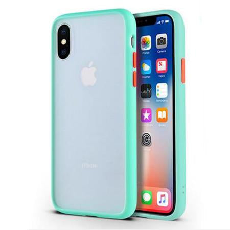 Exoticasestore Shockproof Matte Apple iPhone Case, for iPhone 15 Pro Max / Light Green