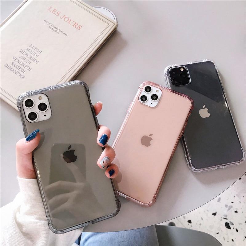 Shockproof Transparent iPhone Case