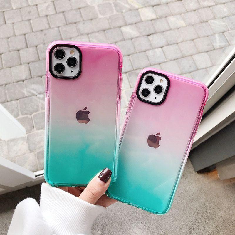 Pastel Gradient Shockproof iPhone Case