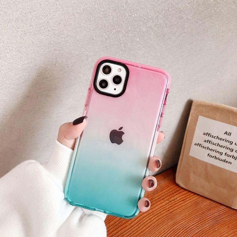 Pastel Gradient Shockproof iPhone Case