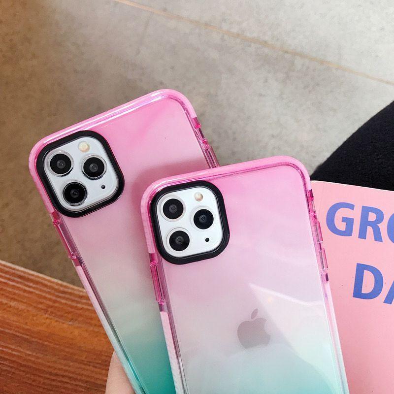 Pastel Gradient Shockproof iPhone Case
