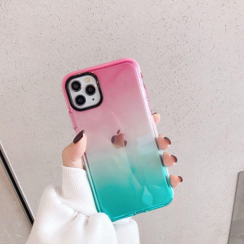 Pastel Gradient Shockproof iPhone Case