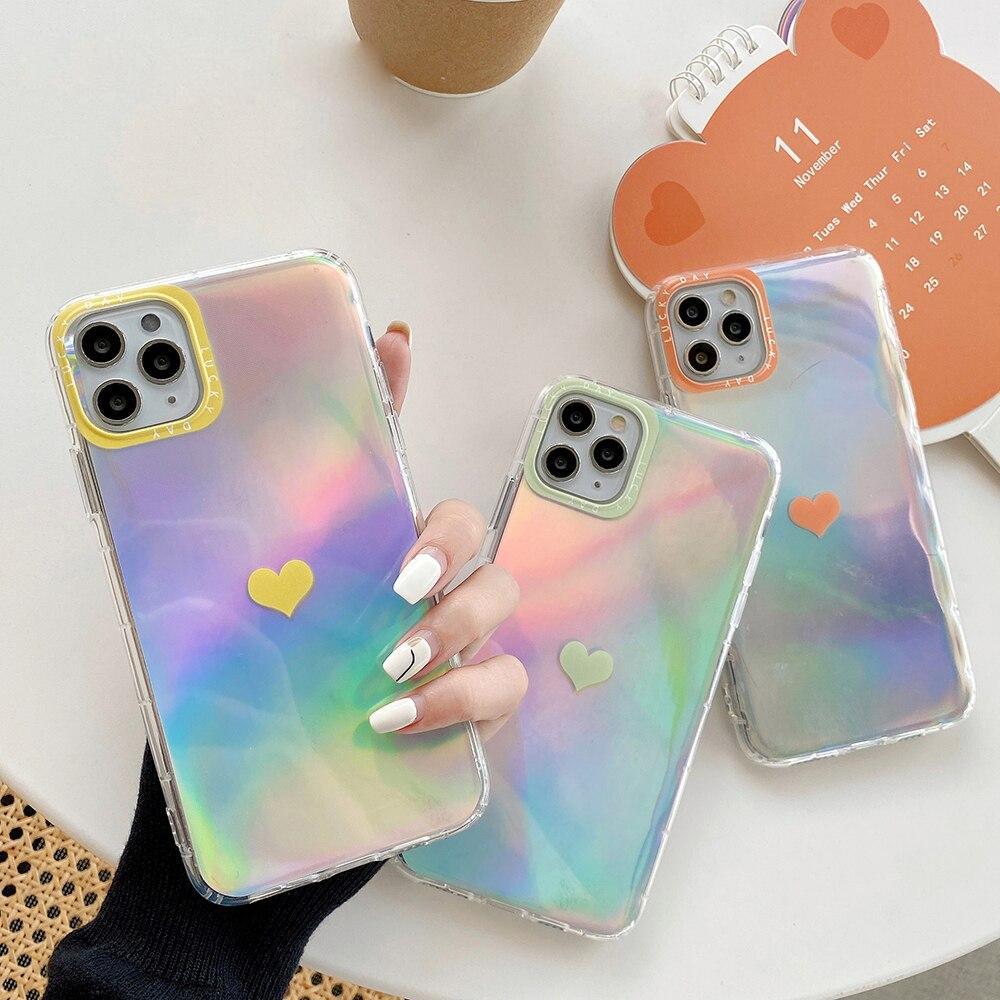 Rainbow Heart iPhone Case