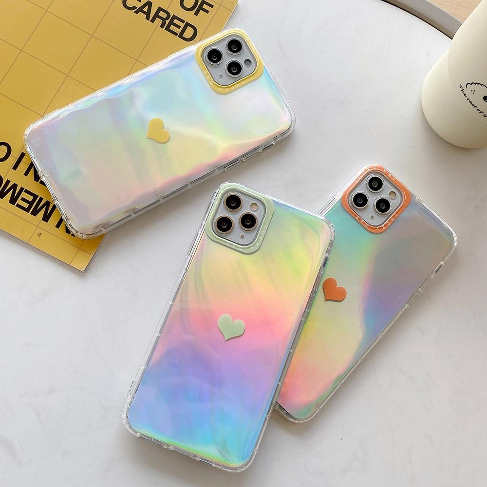 Rainbow Heart iPhone Case