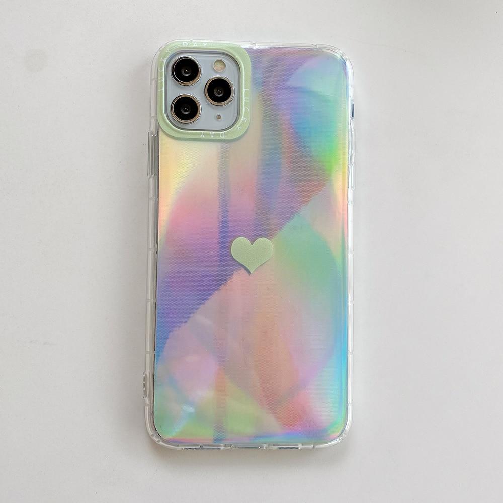 Rainbow Heart iPhone Case