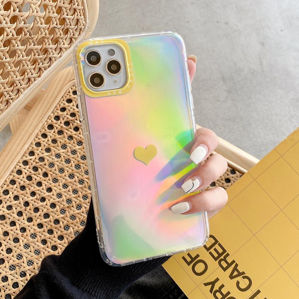 Rainbow Heart iPhone Case