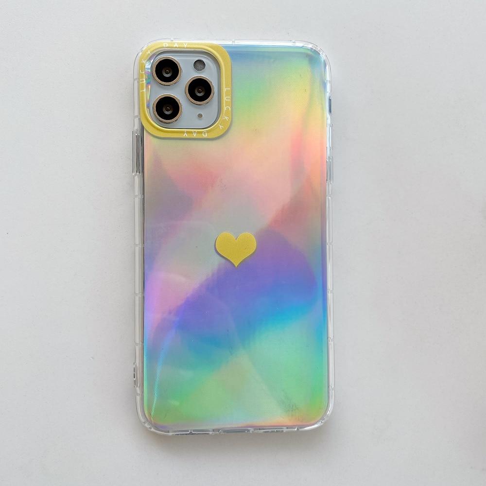 Rainbow Heart iPhone Case