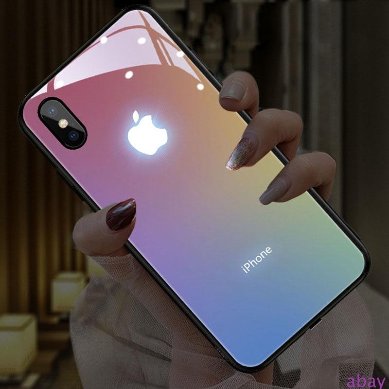 Sound Control LED Glowing iPhone Case from 11 to 12 Pro Max Mermaid Case