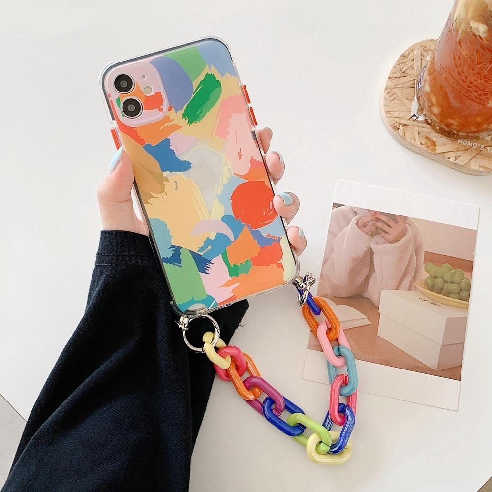 Colorful Chain iPhone Case