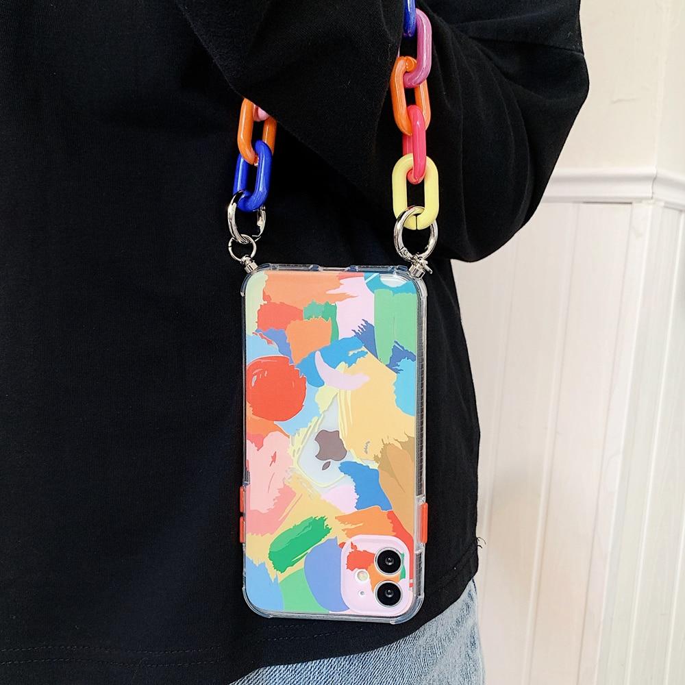 Colorful Chain iPhone Case