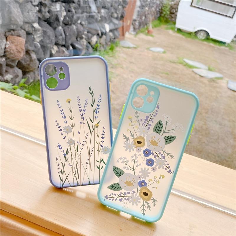 Flower Matte iPhone Case