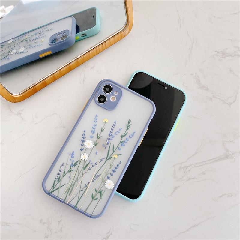 Flower Matte iPhone Case