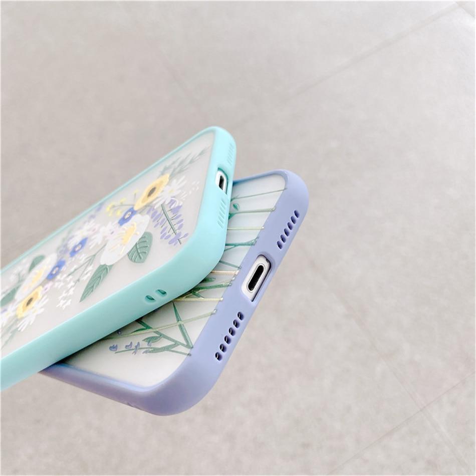 Flower Matte iPhone Case